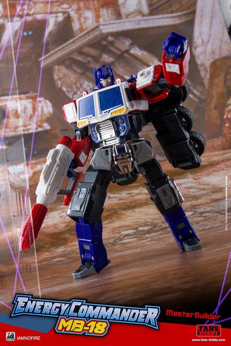 FansHobby MB-18 Energy Commander Toy Photography Image Gallery by